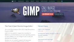 Screenshot of GNU Image Manipulation Program