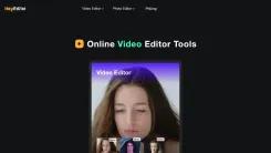 Screenshot of Online AI Video Editor