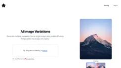 Screenshot of Image Variations
