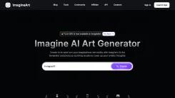 Screenshot of ImagineArt