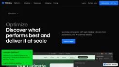 Screenshot of Webflow Optimize