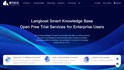 Screenshot of Langboat Cognitive Intelligence Platform