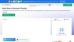 Screenshot of LanguageTool