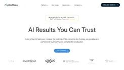 Screenshot of LatticeFlow AI