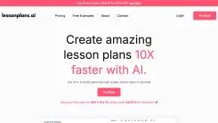 Screenshot of AI Lesson Plan Generator