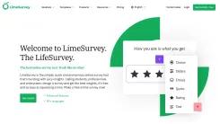 Screenshot of LimeSurvey