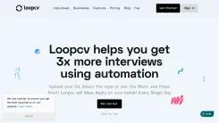 Screenshot of Loopcv