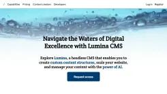 Screenshot of Lumina CMS