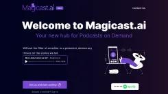 Screenshot of Magicast.ai