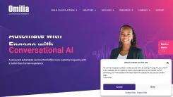 Screenshot of Omilia Cloud Platform
