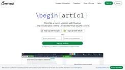 Screenshot of Overleaf