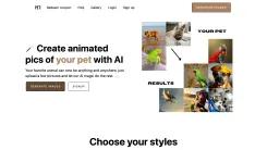 Screenshot of PetPic.ai