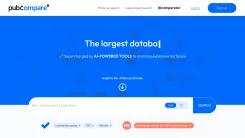 Screenshot of PubCompare