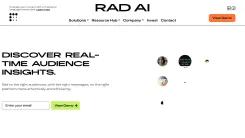 Screenshot of RAD AI