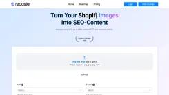 Screenshot of Recaster AI