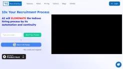Screenshot of RecruitGenius.ai