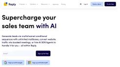 Screenshot of Reply.io