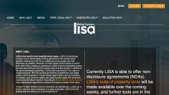 Screenshot of Lisa AI Lawyer