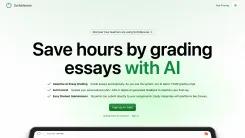 Screenshot of Adaptive AI Essay Grading