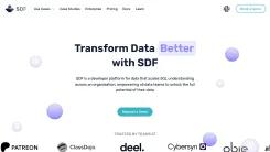 Screenshot of SDF Data Platform