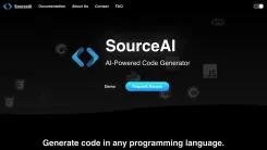 Screenshot of SourceAI