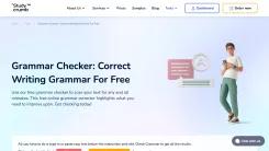 Screenshot of StudyCrumb Grammar Checker