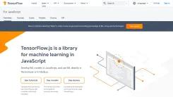Screenshot of TensorFlow.js
