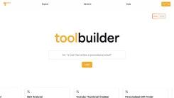 Screenshot of ToolBuilder