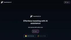 Screenshot of TweetAssist.AI