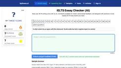 Screenshot of IELTS Essay Checker