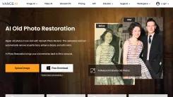Screenshot of VanceAI Photo Restorer