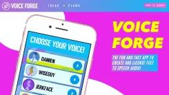 Screenshot of Voice Forge