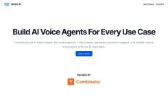 Screenshot of AI Voice Agents