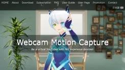 Screenshot of Webcam Motion Capture