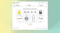 Screenshot of Workout Generator