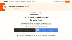 Screenshot of AI by Zapier